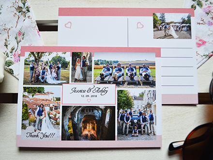 Thank You Cards to Coordinate with Destination Stationery